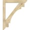 Ekena Millwork Merced Slat Rough Sawn Bracket, Douglas Fir, 4"W x 36"D x 44"H BKT04X36X44MRC06RDF - alternate 3